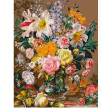  Картина по номерам 40*50см. Краски лета. арт. 13138