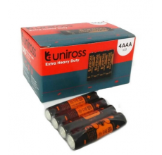 Батарейка Uniross SHRINK OF 4AAA EXTRA HEAVY DUTY, 40штук. 321712