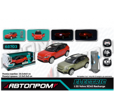 Іграшка машина мет. АВТОПРОМ арт. 68703 2кольори 1:32 Volvo XC40 Recharge, батар., світло, звук, відкр.двері, капот, багаж. Іграшка машина мет. АВТОПРОМ арт. 68703 2кольори 1:32 Volvo XC40 Recharge, батар., світло, звук, відкр.двері, капот, багаж.