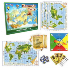 Настільна гра "Навколо світу" Strateg арт. 724