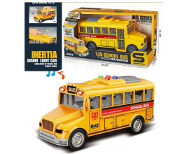 Автобус JS168 інерція, 19см, 1:20, шкільний, звук, світло, гумові колеса, на бат(табл), в кор-ці, 24-13-10см. Автобус JS168 інерція, 19см, 1:20, шкільний, звук, світло, гумові колеса, на бат(табл), в кор-ці, 24-13-10см.