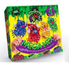 Набор для опытов "Crazy Slime" ручной лизун  Mega Mix