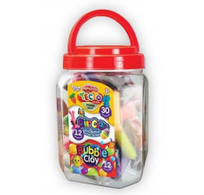 Hабор для лепки "3 в 1 : Тесто, Air Clay, Bubble Clay"