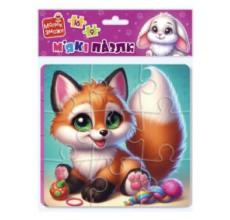 Гра розвиваюча Vladi Toys м’які пазли “Зайчик та лисичка” Арт. VT1102-35 Гра розвиваюча Vladi Toys м’які пазли “Зайчик та лисичка” Арт. VT1102-35